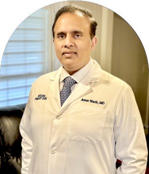 Dr. Amer Nazir, MD at Integra Primary Care in Canton, MA